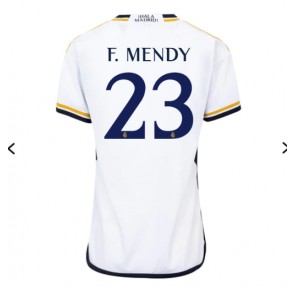 Real Madrid Ferland Mendy #23 Replica Home Stadium Shirt for Women 2023-24 Short Sleeve